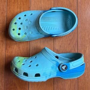 Kids Marbled Crocs